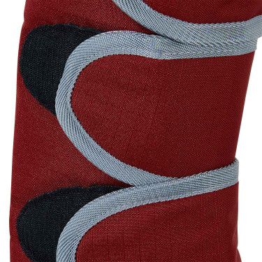 Set de protection de transport avec protège-queue Equestro Bordeaux Set de protection de transport avec protège-queue Equestro Bordeaux