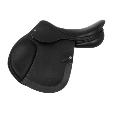 Spring-Sattel Roma mit Holzbaum und doppelt genähtem Acavallo-Leder Spring-Sattel Roma mit Holzbaum und doppelt genähtem Acavallo-Leder