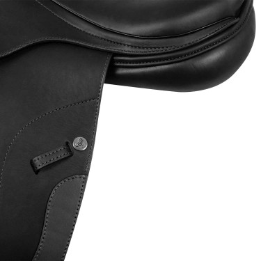 Spring-Sattel Roma mit Holzbaum und doppelt genähtem Acavallo-Leder Spring-Sattel Roma mit Holzbaum und doppelt genähtem Acavallo-Leder