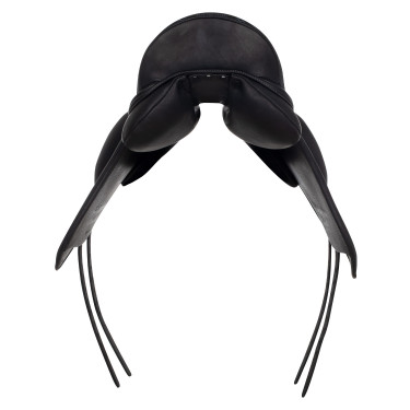 Dressursattel Raffaello mit Wollkissen Acavallo Schwarz