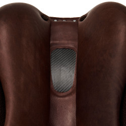 Dressursattel Perugino mit kleinen Acavallo-Pauschen Dunkelbraun Dressursattel Perugino mit kleinen Acavallo-Pauschen Dunkelbraun
