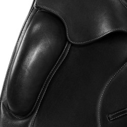 Dressursattel Leonardo mit Wollkissen Acavallo Schwarz