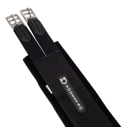 Neopren-Hindernisgurt Soft Touch Equestro Schwarz