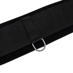 Neopren-Hindernisgurt Soft Touch Equestro Schwarz