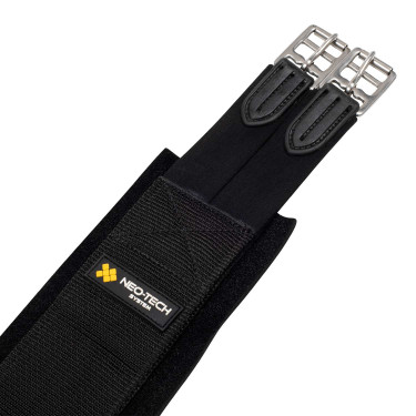 Neopren-Hindernisgurt Soft Touch Equestro Schwarz
