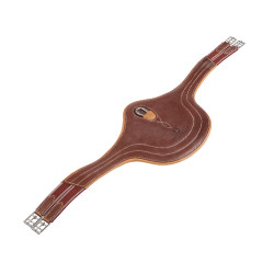Gurt mit Bauchlatz für Hindernisreiten aus Leder Desiree Equestro Gurt mit Bauchlatz für Hindernisreiten aus Leder Desiree Equestro