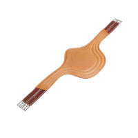 Gurt mit Bauchlatz für Hindernisreiten aus Leder Desiree Equestro Cognac Braun Gurt mit Bauchlatz für Hindernisreiten aus Leder Desiree Equestro Cognac Braun