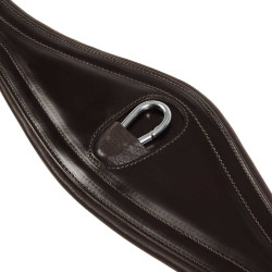 Ledersprunggurt mit elastischen Bändern Amelie Equestro Dunkelbraun Ledersprunggurt mit elastischen Bändern Amelie Equestro Dunkelbraun
