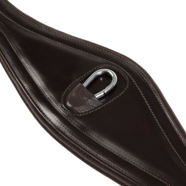 Ledersprunggurt mit elastischen Bändern Amelie Equestro Dunkelbraun Ledersprunggurt mit elastischen Bändern Amelie Equestro Dunkelbraun