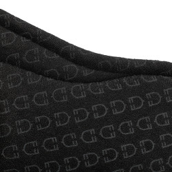 Bauchgurt für Hindernisse Equestro Schwarz