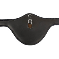 Bauchgurt für Hindernisse Equestro Dunkelbraun