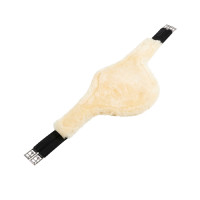 Bauchgurt mit Lammfell für Hindernisreiten Aline Equestro Schwarz Bauchgurt mit Lammfell für Hindernisreiten Aline Equestro Schwarz