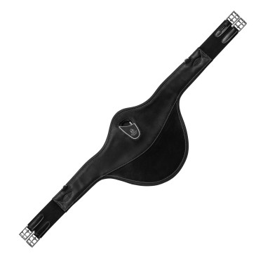 Gurt mit Bauchlatz für Hindernisse aus Leder und Gel Acavallo Gurt mit Bauchlatz für Hindernisse aus Leder und Gel Acavallo