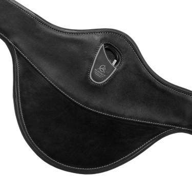 Gurt mit Bauchlatz für Hindernisse aus Leder und Gel Acavallo Gurt mit Bauchlatz für Hindernisse aus Leder und Gel Acavallo