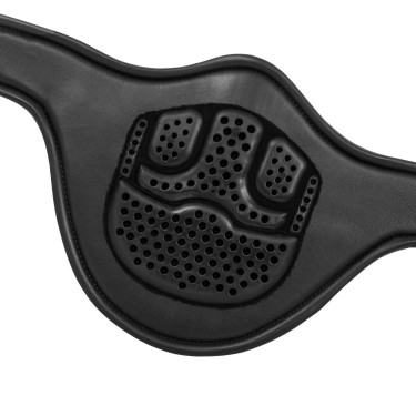 Gurt mit Bauchlatz für Hindernisse aus Leder und Gel Acavallo Gurt mit Bauchlatz für Hindernisse aus Leder und Gel Acavallo