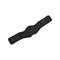 Leder-Dressurgurt mit graviertem Equestro-Logo Schwarz Leder-Dressurgurt mit graviertem Equestro-Logo Schwarz