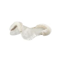 Gel-Stoßdämpfer Pony mit Ausschnitt und Lammfellrand Classic Acavallo