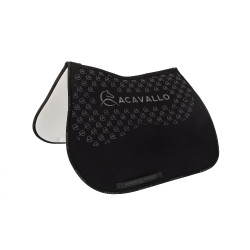 Sprungteppich aus Lycra mit Gel-Grip und Unterseite aus Bambusfaser Acavallo