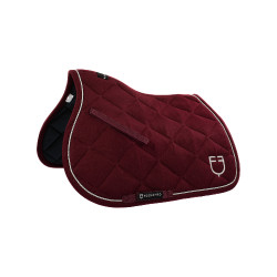 Satteldecke Springen aus Baumwolle mit Borten und Logo Diamond Equestro