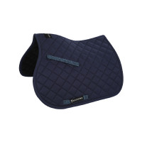 Satteldecke Springen aus Baumwolle Kollektion Basic Equestro Marine Marineblau Satteldecke Springen aus Baumwolle Kollektion Basic Equestro Marine Marineblau