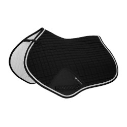 Satteldecke Springen aus Baumwolle modelliert Equestro Schwarz