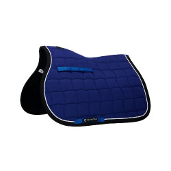 Spring-Satteldecke aus atmungsaktiver Baumwolle White Trim Equestro