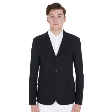 Wettkampfjacke für Herren aus perforiertem technischem Gewebe Equestro Wettkampfjacke für Herren aus perforiertem technischem Gewebe Equestro