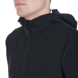 Technische Softshell-Jacke Herren Equestro Schwarz