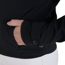 Technische Softshell-Jacke Kinder Equestro Schwarz