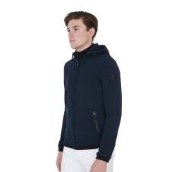 Herren-Softshelljacke mit Fleece-Innenfutter Livigno Equestro Marine Marineblau