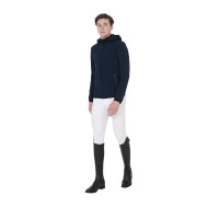 Herren-Softshelljacke mit Fleece-Innenfutter Livigno Equestro Schwarz