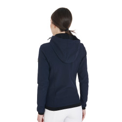 Taillierte Softshell-Jacke mit Fleece-Innenfutter für Damen Gardena Equestro Marine Marineblau Taillierte Softshell-Jacke mit Fleece-Innenfutter für Damen Gardena Equestro Marine Marineblau