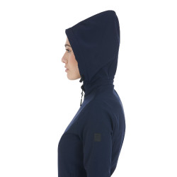 Taillierte Softshell-Jacke mit Fleece-Innenfutter für Damen Gardena Equestro Marine Marineblau Taillierte Softshell-Jacke mit Fleece-Innenfutter für Damen Gardena Equestro Marine Marineblau