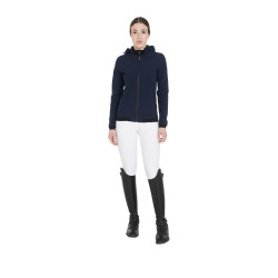 Taillierte Softshell-Jacke mit Fleece-Innenfutter für Damen Gardena Equestro Marine Marineblau Taillierte Softshell-Jacke mit Fleece-Innenfutter für Damen Gardena Equestro Marine Marineblau