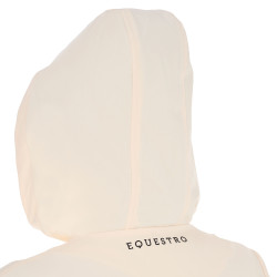 Taillierte Softshell-Jacke mit winddichtem Reißverschluss für Damen Equestro Antikweiß Beige
