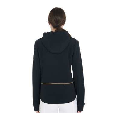 Taillierte Softshell-Jacke mit winddichtem Reißverschluss für Damen Equestro Taillierte Softshell-Jacke mit winddichtem Reißverschluss für Damen Equestro