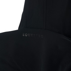 Taillierte Softshell-Jacke mit winddichtem Reißverschluss für Damen Equestro Schwarz Taillierte Softshell-Jacke mit winddichtem Reißverschluss für Damen Equestro Schwarz