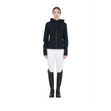 Taillierte Softshell-Jacke mit winddichtem Reißverschluss für Damen Equestro Taillierte Softshell-Jacke mit winddichtem Reißverschluss für Damen Equestro