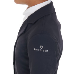 Unisex-Kinder-Turnierjacke Reverse Equestro Marine Marineblau Unisex-Kinder-Turnierjacke Reverse Equestro Marine Marineblau