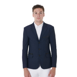 Wettkampfjacket perforiert Herren 3 Knöpfe Equestro