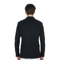 Wettkampfjacke Herren 3 Knöpfe Elegance Equestro Schwarz Wettkampfjacke Herren 3 Knöpfe Elegance Equestro Schwarz