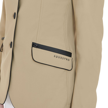 Wettkampfjacke Damen aus technischem Stretchstoff Equestro Wettkampfjacke Damen aus technischem Stretchstoff Equestro