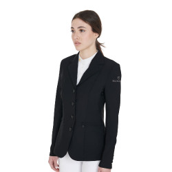 Chaqueta de concurso para mujer con corte anatómico de 4 botones Active Equestro Schwarz Chaqueta de concurso para mujer con corte anatómico de 4 botones Active Equestro Schwarz