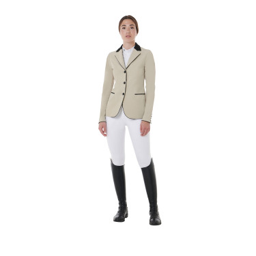 Wettkampfjacke mit 3 Knöpfen Damen Elegance Equestro Wettkampfjacke mit 3 Knöpfen Damen Elegance Equestro