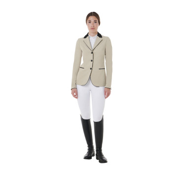 Wettkampfjacke mit 3 Knöpfen Damen Elegance Equestro Wettkampfjacke mit 3 Knöpfen Damen Elegance Equestro