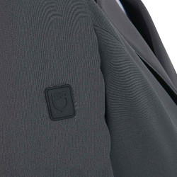 Wettkampfjacke mit 3 Knöpfen Damen Elegance Equestro Grau / Bordeaux