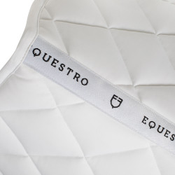 Satteldecke Springen aus technischem Stoff White Line Edition Equestro Weiß Wei&amp;amp;amp;amp;amp;szlig;