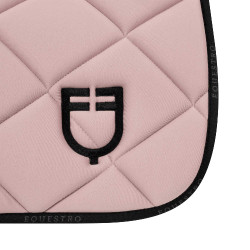 Spring-Satteldecke aus atmungsaktivem Funktionsstoff Limited Edition GP Equestro Rosa / Schwarz