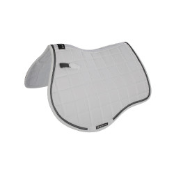 Spring-Sattelpad aus atmungsaktivem technischem Gewebe Elegance Equestro Kollektion Weiß Weiß