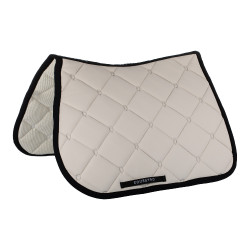 Spring-Sattelpad aus technischem Stoff Black Line Edition Equestro